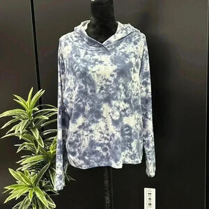 RBX Pullover Hoodie,tie-dye,stretch,lightweight,athletic,everyday,slit side